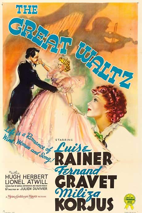 The Great Waltz (1938) movie poster