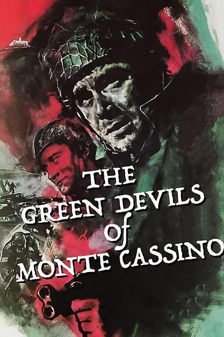 The Green Devils of Monte Cassino (1958) movie poster