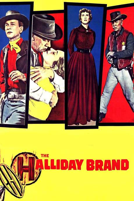 The Halliday Brand (1957) movie poster