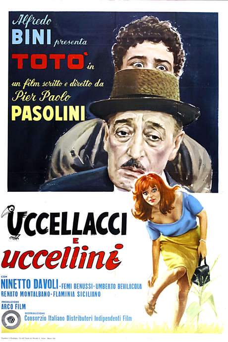 The Hawks and the Sparrows (1966) movie poster