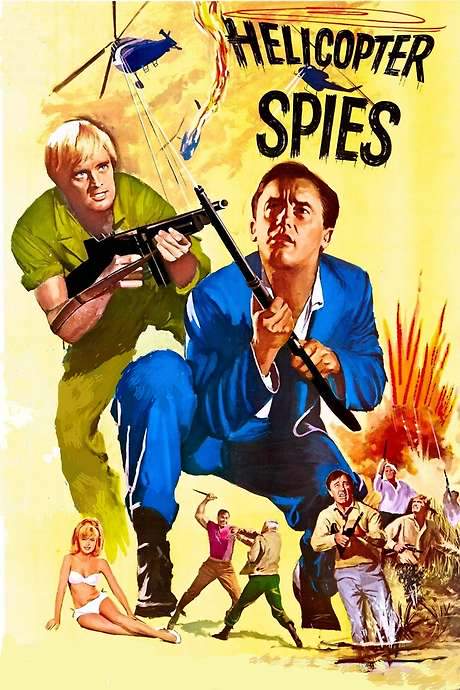 The Helicopter Spies (1968) movie poster