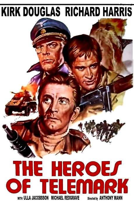 The Heroes of Telemark (1965) movie poster