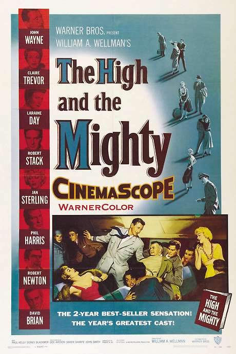 The High and the Mighty (1954) movie poster