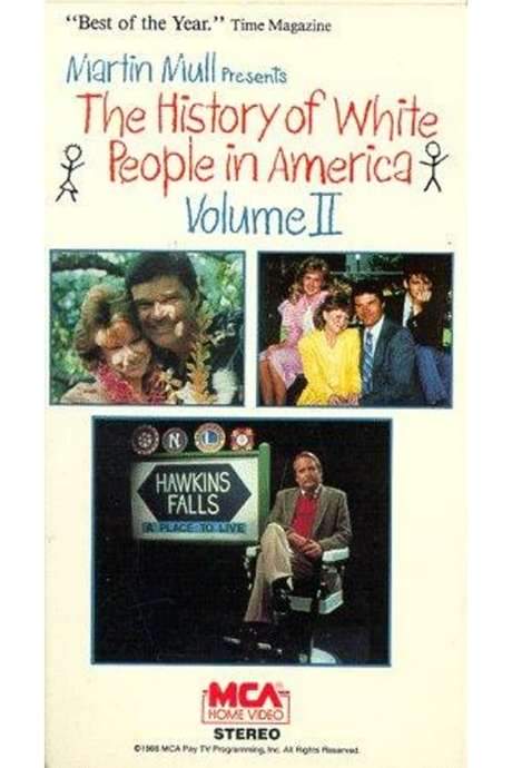 The History of White People in America: Volume II (1986) movie poster