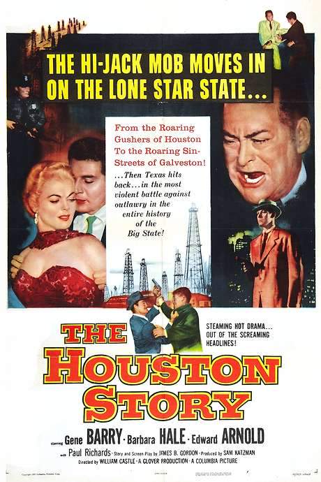 The Houston Story (1956) movie poster