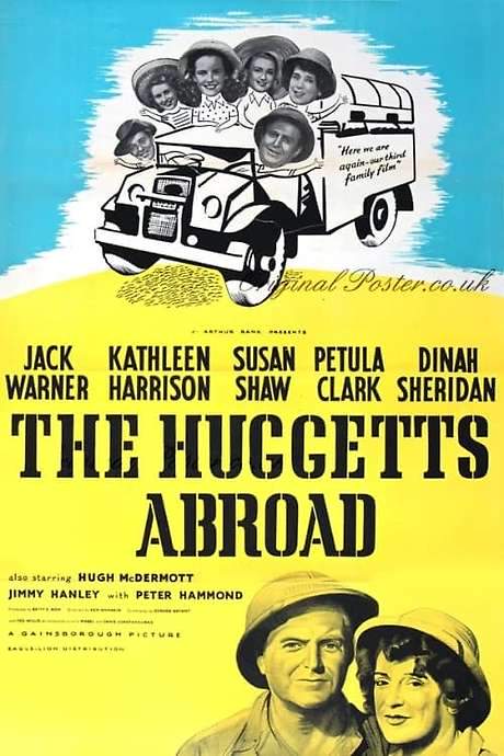 The Huggetts Abroad (1949) movie poster