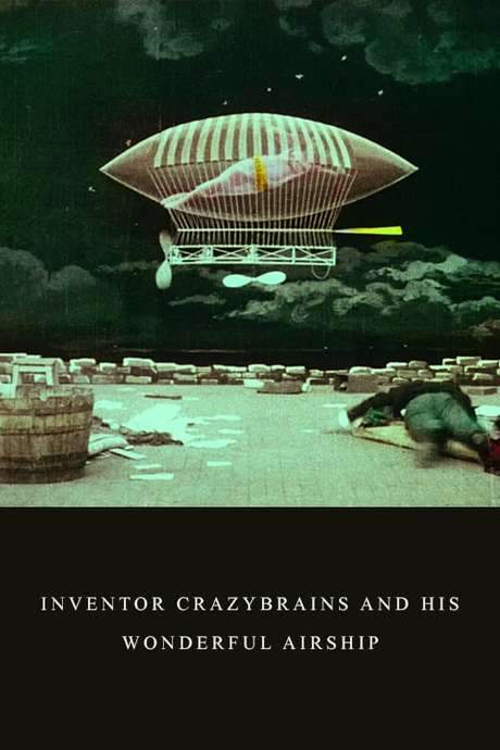 The Inventor Crazybrains and His Wonderful Airship (1905) movie poster