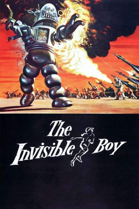 The Invisible Boy (1957) movie poster