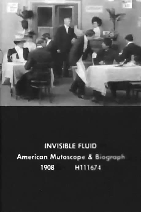 The Invisible Fluid (1908) movie poster