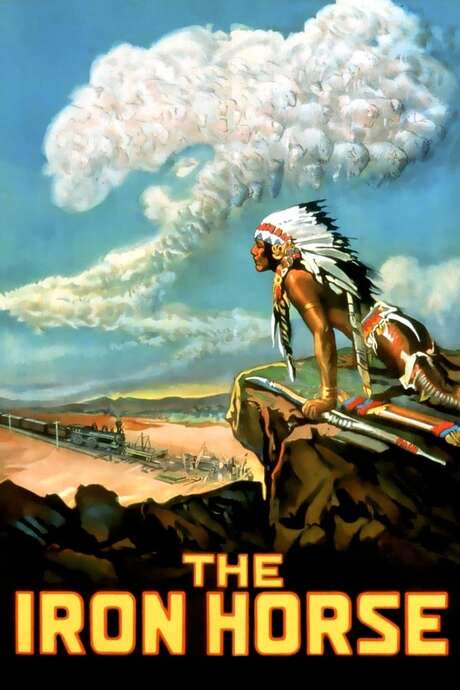 The Iron Horse (1924) movie poster