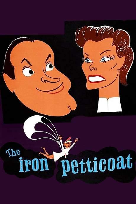 The Iron Petticoat (1956) movie poster