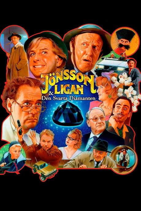 The Jönsson Gang & the Black Diamond (1992) movie poster