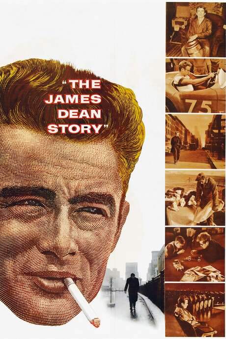 The James Dean Story (1957) movie poster