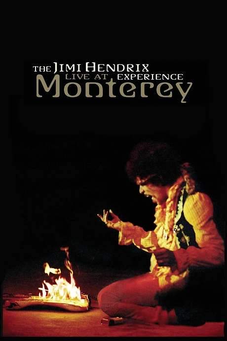 The Jimi Hendrix Experience: Live at Monterey (1967) movie poster