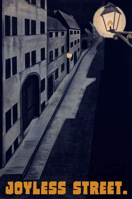 The Joyless Street (1925) movie poster