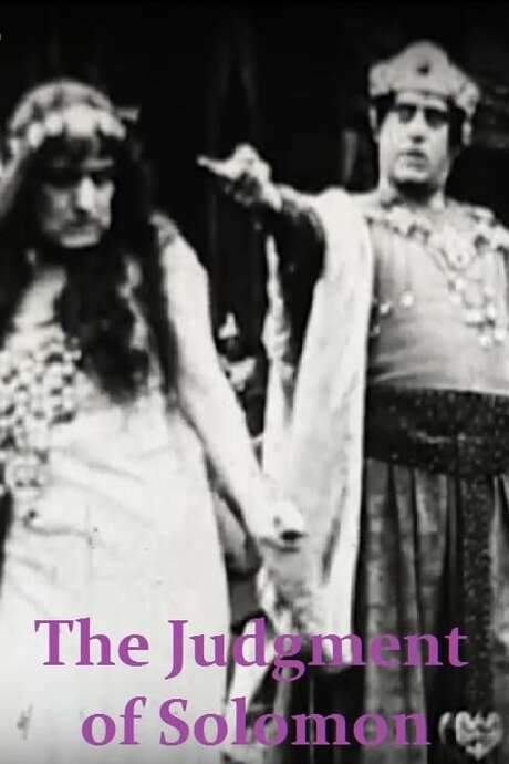 The Judgment of Solomon (1909) movie poster
