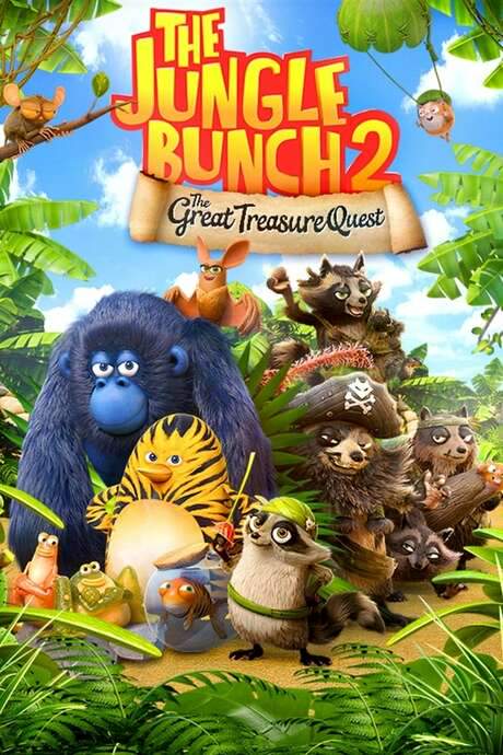 The Jungle Bunch 2: The Great Treasure Quest (2014) movie poster