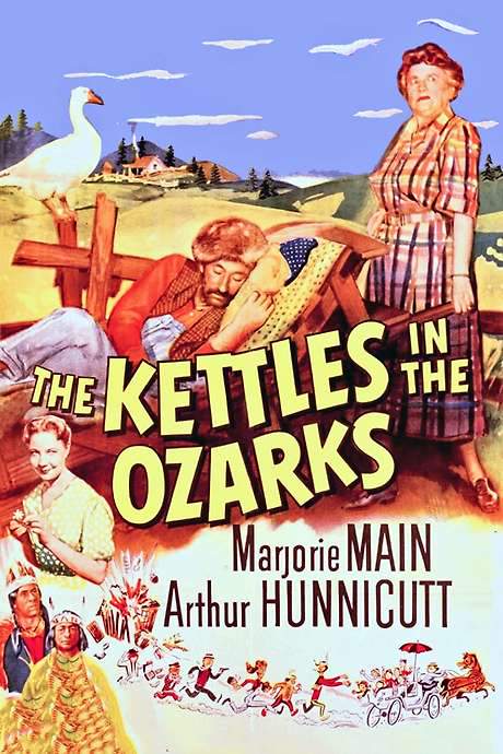 The Kettles in the Ozarks (1956) movie poster