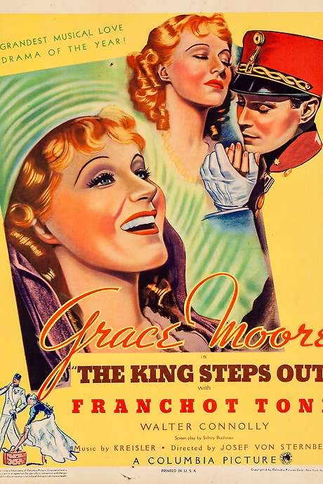 The King Steps Out (1936) movie poster