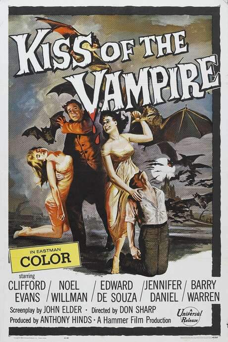 The Kiss of the Vampire (1963) movie poster