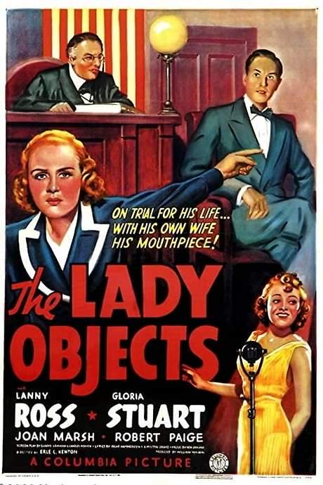 The Lady Objects (1938) movie poster