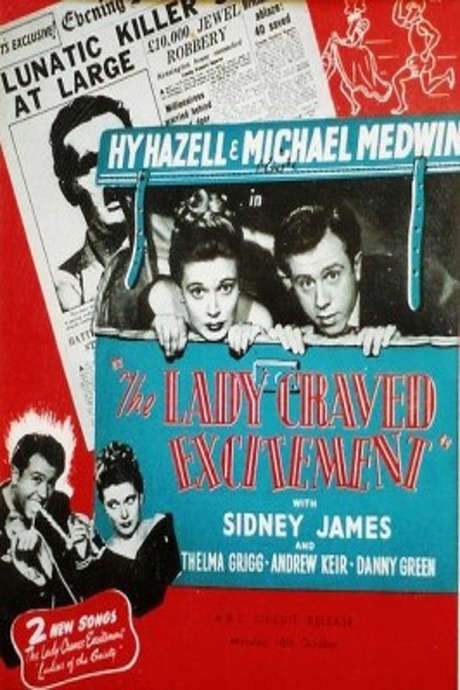The Lady Craved Excitement (1950) movie poster
