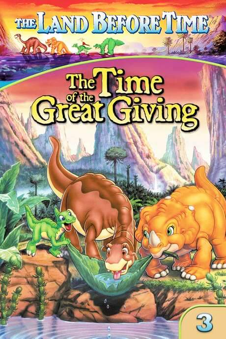 The Land Before Time III: The Time of the Great Giving (1995) movie poster
