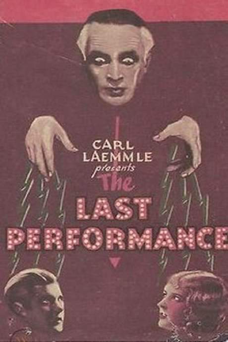 The Last Performance (1929) movie poster