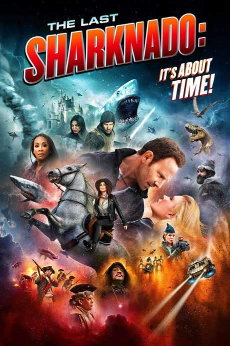 The Last Sharknado: It’s About Time (2018) movie poster