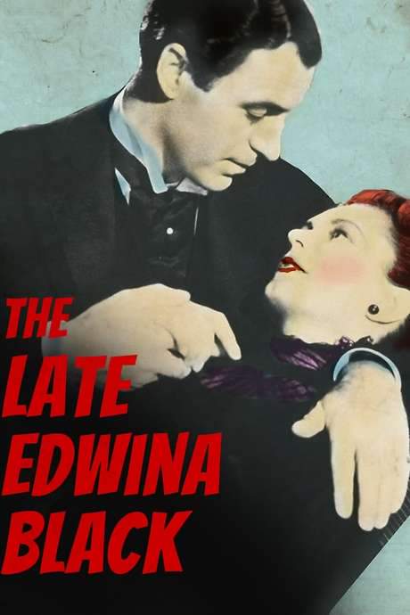 The Late Edwina Black (1951) movie poster