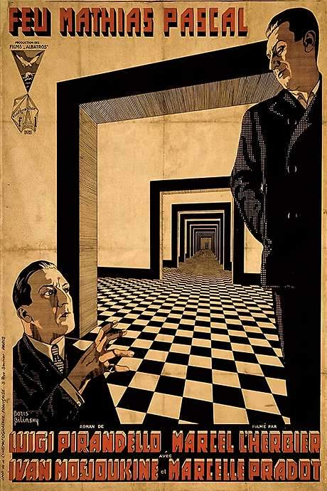 The Late Mathias Pascal (1925) movie poster