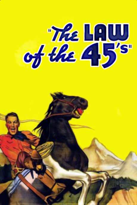 The Law of 45’s (1935) movie poster