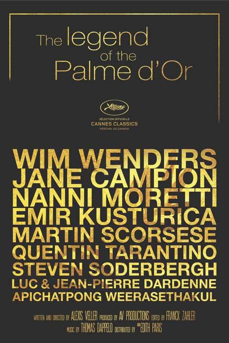 The Legend of the Palme d’Or (2015) movie poster