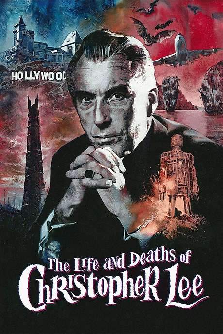 The Life and Deaths of Christopher Lee (2024) movie poster