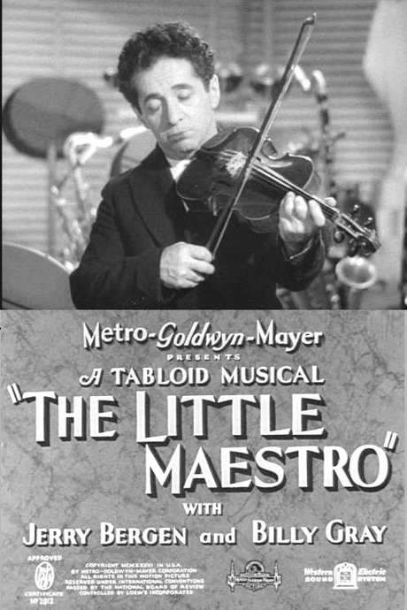 The Little Maestro (1937) movie poster
