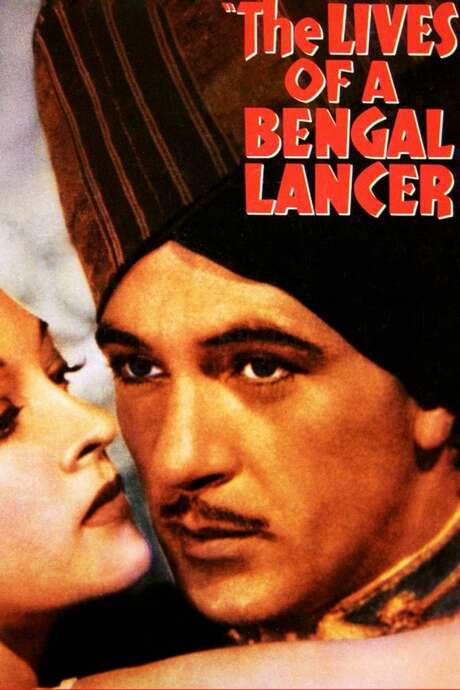 The Lives of a Bengal Lancer (1935) movie poster