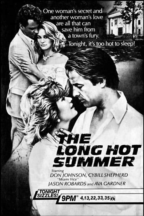 The Long Hot Summer (1985) movie poster