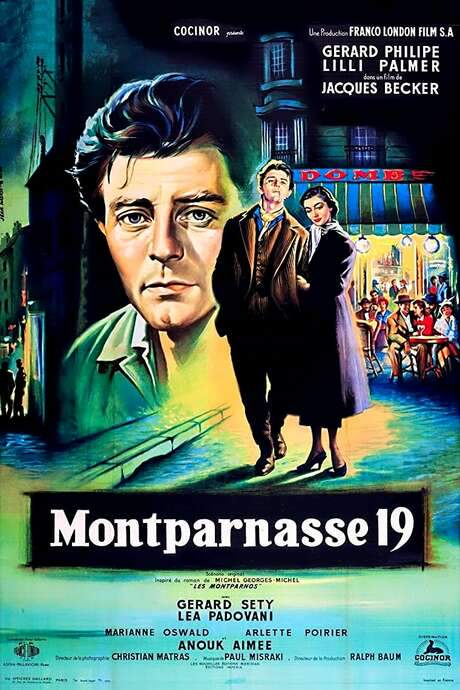 The Lovers of Montparnasse (1958) movie poster