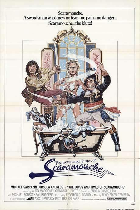 The Loves and Times of Scaramouche (1976) movie poster