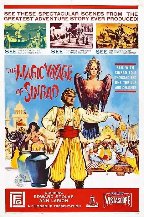 The Magic Voyage of Sinbad (1953) movie poster