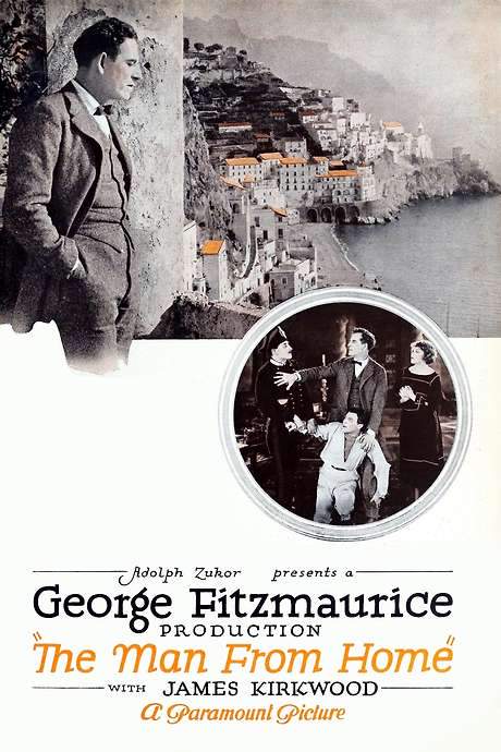 The Man From Home (1922) movie poster