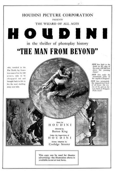 The Man from Beyond (1922) movie poster