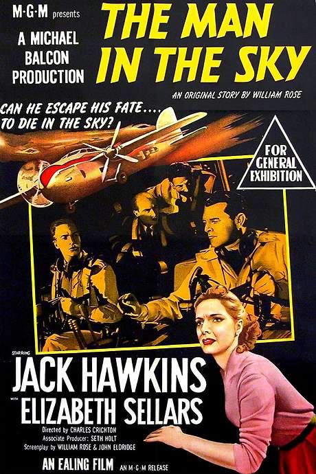 The Man in the Sky (1957) movie poster