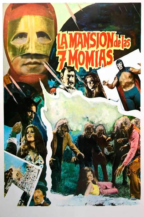 The Mansion of The 7 Mummies (1977) movie poster