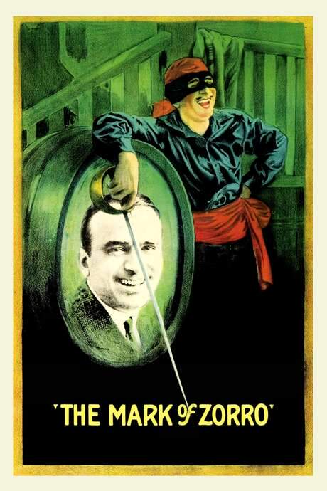 The Mark of Zorro (1920) movie poster