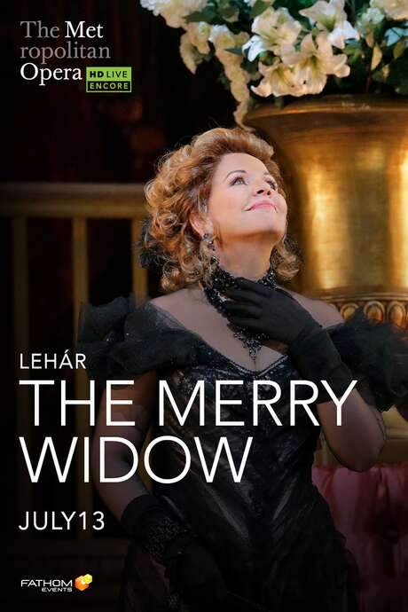 The Metropolitan Opera: The Merry Widow (2015) movie poster