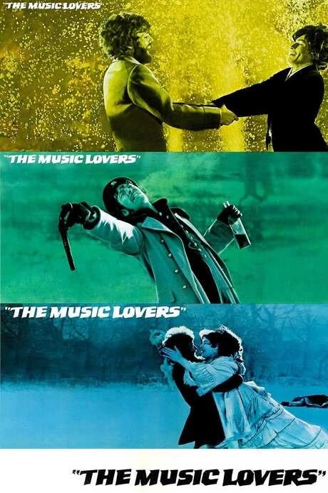 The Music Lovers (1971) movie poster