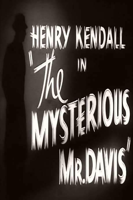 The Mysterious Mr. Davis (1939) movie poster