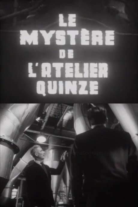 The Mystery of Workshop 15 (1957) movie poster