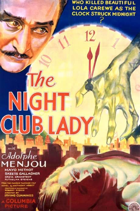 The Night Club Lady (1932) movie poster